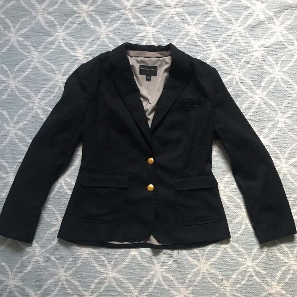 Petite, Pocketed Banana Republic Blazer